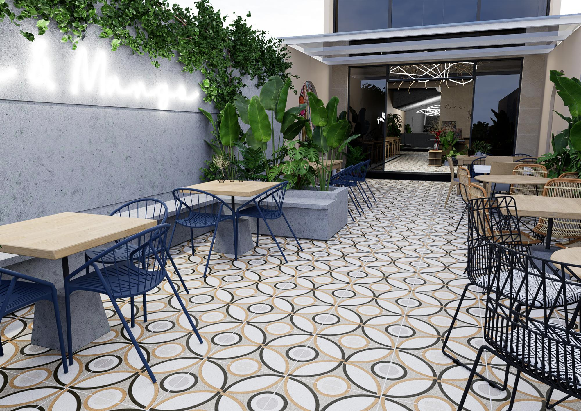 Pose de terrasse carrelage - Pose de carrelage extérieur antidérapant<br />
